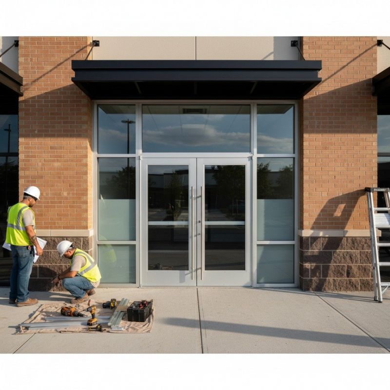 Commercial Door Replacement detail